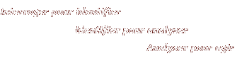 Interroger pour identifier > Identifier pour analyser > Analyser pour agir